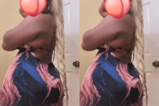 🍫Lil’ Thick Ebony Giggle Bunny with Squishy Cum Craving Holes!🐰💦 - Image 1
